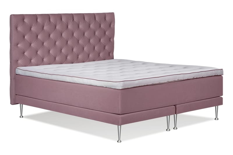 Victoria Komplett Sengepakke 180x200 - Cerise - Møbler - Senger - Kontinentalsenger