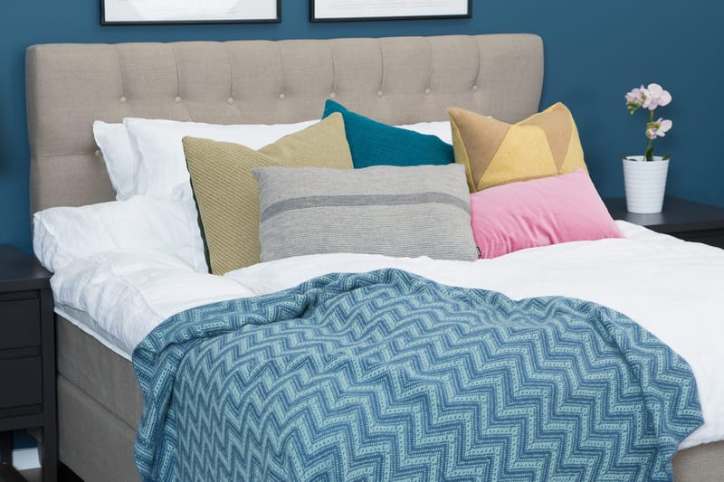 Wynne Kontinentalseng 160x200 Linoso - Beige - Møbler - Senger - Kontinentalsenger