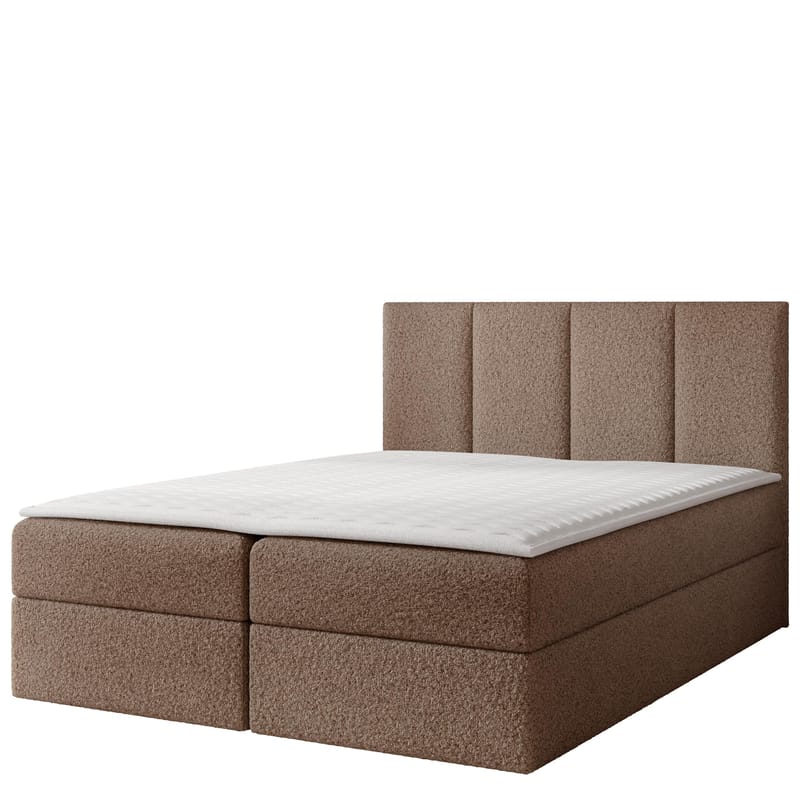 Laggano sengepakke kontinentalseng 140x200 cm - brun - Møbler - Senger - Kontinentalsenger