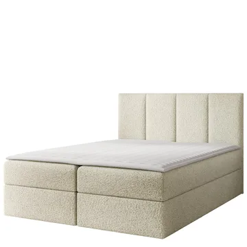 Laggano sengepakke kontinentalseng 160x200 cm - krembeige - Møbler - Senger - Kontinentalsenger