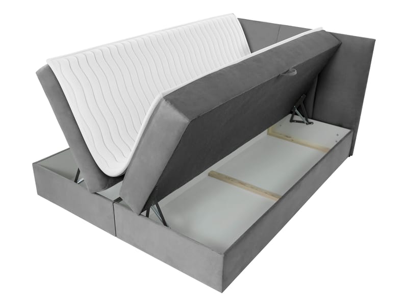 Laggano sengepakke kontinentalseng 160x200 cm - taupe - Møbler - Senger - Kontinentalsenger