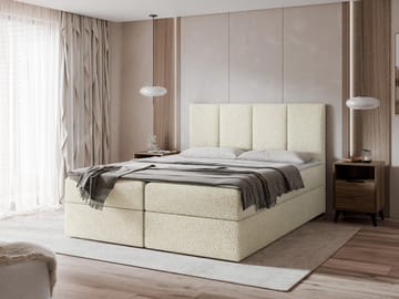 Laggano sengepakke kontinentalseng 180x200 cm - beige - Møbler - Senger - Kontinentalsenger