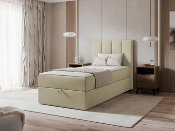 Laggano sengepakke kontinentalseng 90x200 cm - beige - Møbler - Senger - Kontinentalsenger