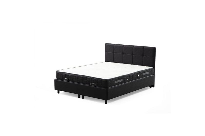 Lalmuni Sengepakke Ramme Seng 160x200 cm - Antrasitt - Møbler - Senger - Rammeseng