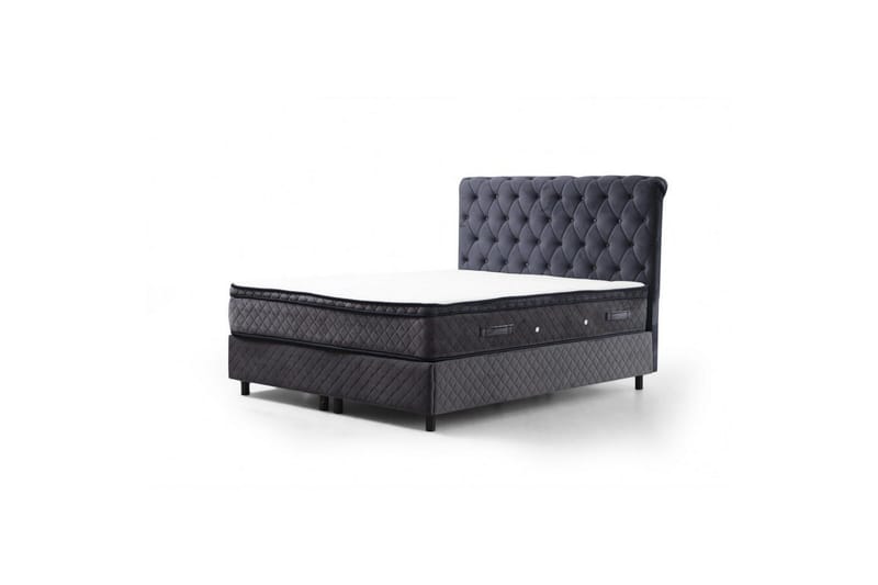 Lamoon Komplett Sengepakke 120x200 cm - Antrasitt - Møbler - Senger - Komplett sengepakke