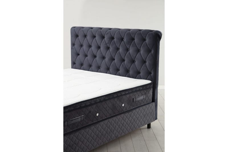 Lamoon Komplett Sengepakke 120x200 cm - Antrasitt - Møbler - Senger - Komplett sengepakke