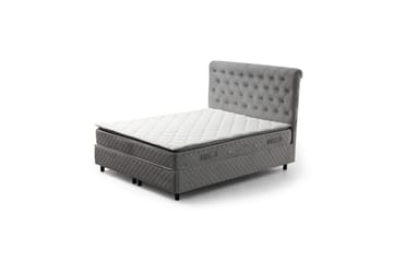 Lamoon Komplett Sengepakke 120x200 cm - Grå - Møbler - Senger - Komplett sengepakke