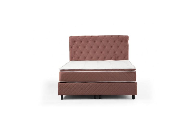 Lamoon Komplett Sengepakke 120x200 cm - Rødmende rosa - Møbler - Senger - Komplett sengepakke
