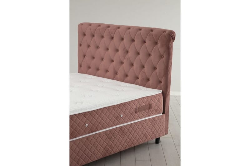 Lamoon Komplett Sengepakke 120x200 cm - Rødmende rosa - Møbler - Senger - Komplett sengepakke