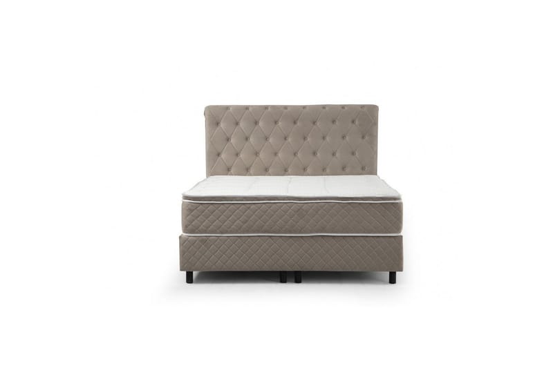 Lamoon Komplett Sengepakke 140x200 cm - Beige - Møbler - Senger - Komplett sengepakke