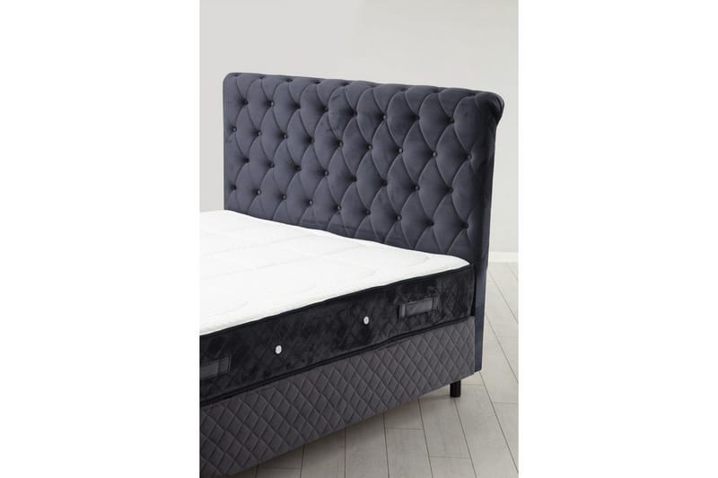 Lamoon Komplett Sengepakke 150x200 cm - Antrasitt - Møbler - Senger - Komplett sengepakke