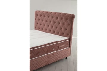 Lamoon Komplett Sengepakke 160x200 cm - Rødmende rosa - Møbler - Senger - Komplett sengepakke