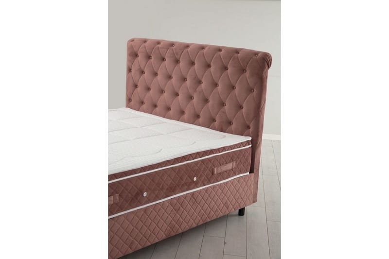 Lamoon Komplett Sengepakke 160x200 cm - Rødmende rosa - Møbler - Senger - Komplett sengepakke