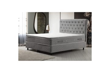 Lamoon Komplett Sengepakke 90x190 cm - Grå - Møbler - Senger - Komplett sengepakke