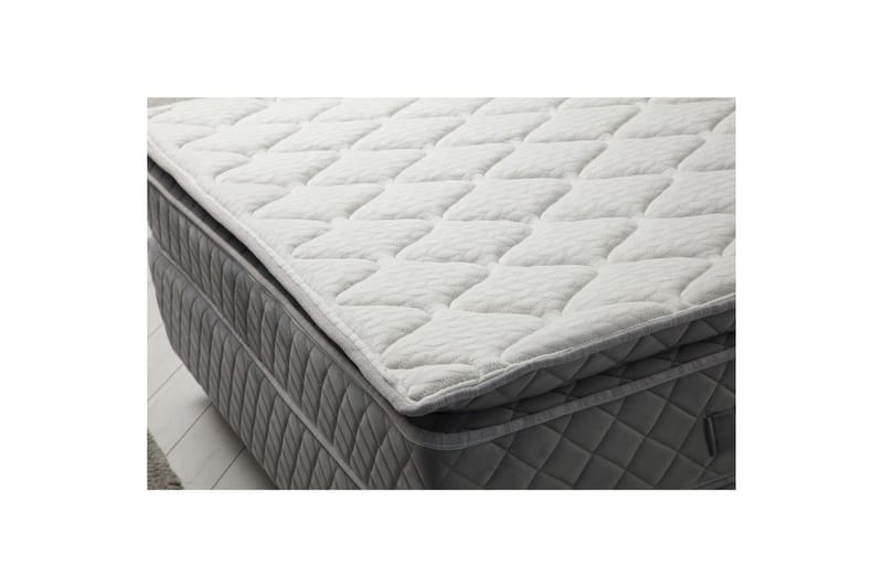 Lamoon Komplett Sengepakke 90x190 cm - Grå - Møbler - Senger - Komplett sengepakke