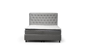 Lamoon Komplett Sengepakke 90x190 cm - Grå - Møbler - Senger - Komplett sengepakke