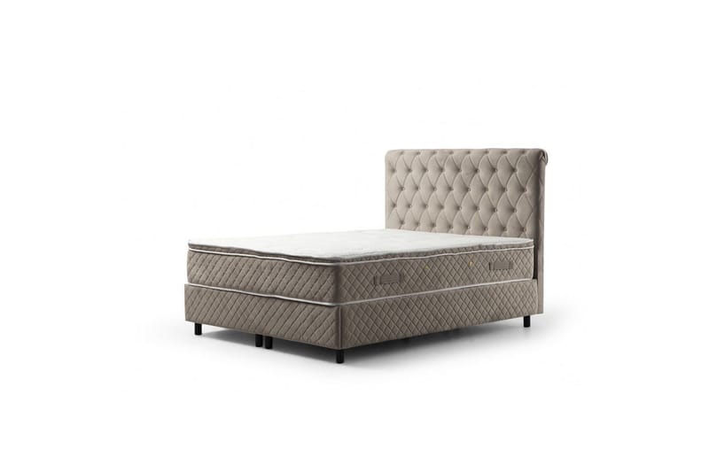 Lamoon Sengepakke Kontinentalseng 120x200 cm - Beige - Møbler - Senger - Kontinentalsenger
