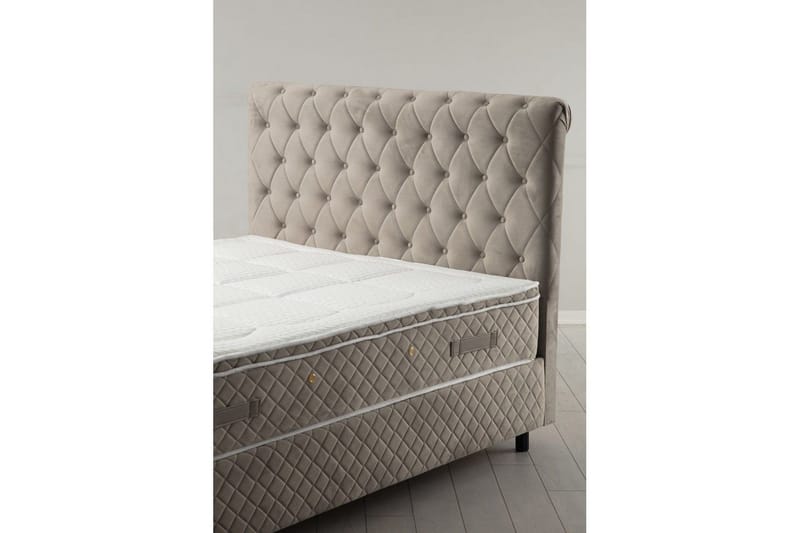 Lamoon Sengepakke Kontinentalseng 120x200 cm - Beige - Møbler - Senger - Kontinentalsenger