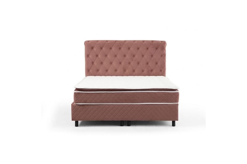 Lamoon Sengepakke Ramme Seng 120x200 cm - Rødmende rosa - Møbler - Senger - Rammeseng