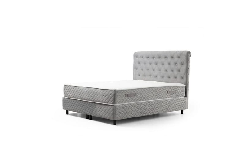 Lamoon Sengepakke Ramme Seng 140x200 cm - Grå - Møbler - Senger - Rammeseng