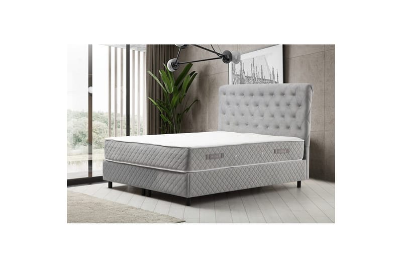 Lamoon Sengepakke Ramme Seng 150x200 cm - Grå - Møbler - Senger - Rammeseng