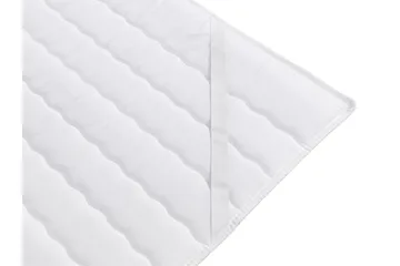 Leckersbo Komplett Sengeløsning Kontinentalseng med oppbevaring 140x200 cm - Beige - Møbler - Senger - Kontinentalsenger