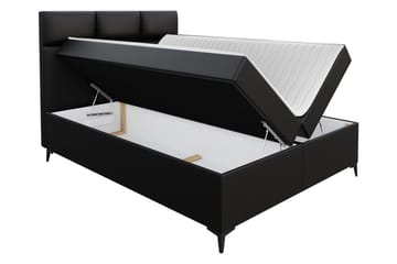 Leckersbo Sengpakke Kontinentalseng 140x200 cm - Svart - Møbler - Senger - Kontinentalsenger