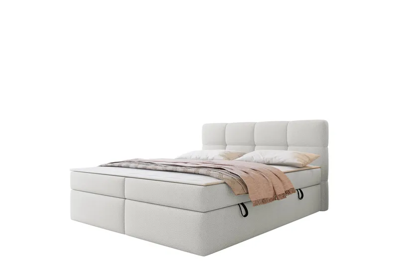 Leckersbo Sengpakke Kontinentalseng 160x200 cm, Hvit