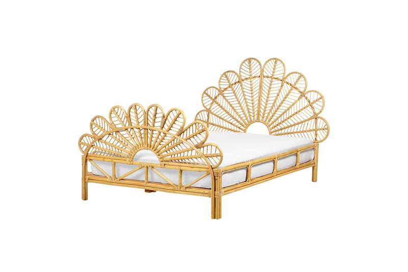 Lorentine Sengramme 140x200 cm - Lyst tre - Møbler - Senger - Sengeramme & sengestamme