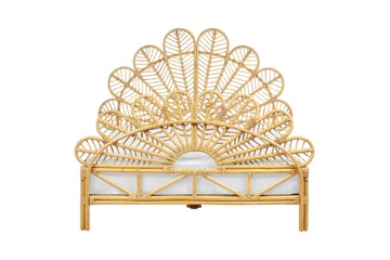 Lorentine Sengramme 140x200 cm - Lyst tre - Møbler - Senger - Sengeramme & sengestamme