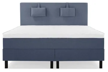 GlattSengegavl 160 cm - Mørkeblå