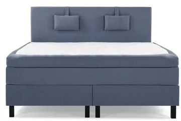 Lucky Komplett Sengepakke 160x200 Polyeter Glatt Sengegavl