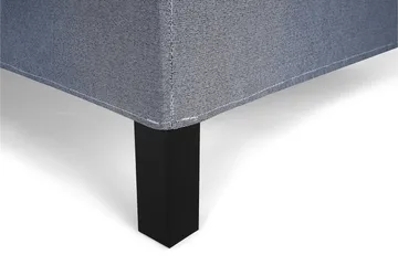 Lucky Komplett Sengepakke 160x200 Polyeter Diamant Sengegavl - Nakkepute Stor Mørkeblå - Møbler - Senger - Kontinentalsenger