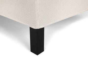 Lucky Komplett Sengepakke 180x200 Memory Diamant Sengegavl - Nakkepute Liten Beige - Møbler - Senger - Kontinentalsenger