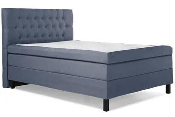 Lucky Kontinentalseng 140x200 Polyeter - Mørkeblå - Møbler - Senger - Kontinentalsenger