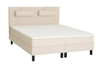 Lucky Kontinentalseng 150x200 Skum - Beige - Møbler - Senger - Kontinentalsenger