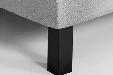 Lucky Kontinentalseng 150x200 Skum - Mellangrå - Møbler - Senger - Kontinentalsenger