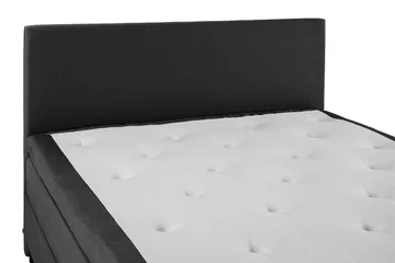 Lucky Kontinentalseng 160x200 Memory - Svart/Grå/PU - Møbler - Senger - Kontinentalsenger