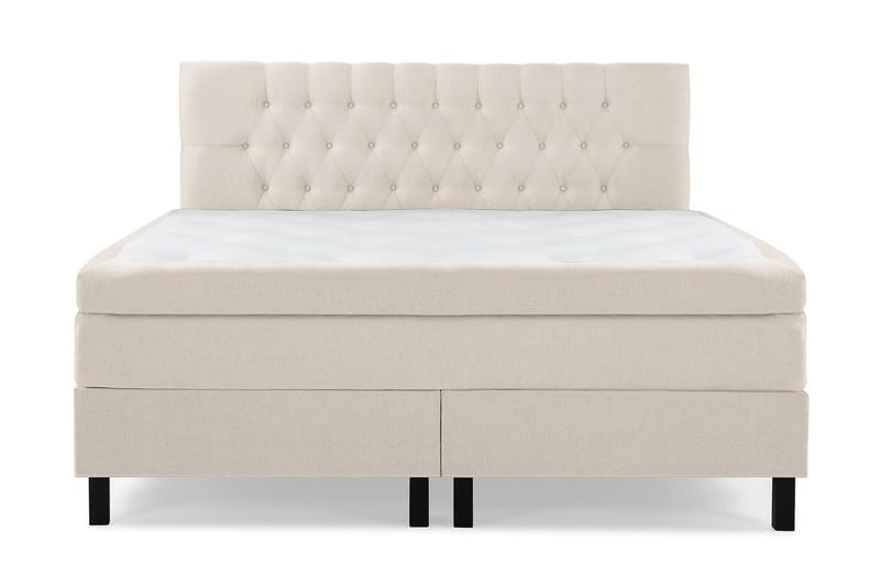 Lucky Kontinentalseng 180x200 Memory, Beige