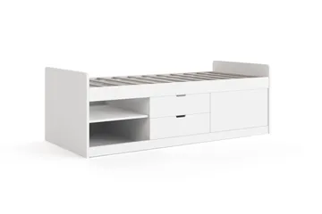 Lundvik Sengeramme 90x200 cm med oppbevaring - Møbler - Senger - Sengeramme & sengestamme