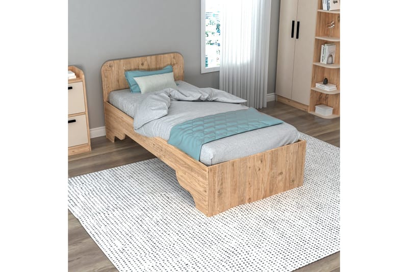 Luses Sengeramme 94,4x194 cm - Brun - Møbler - Senger - Sengeramme & sengestamme