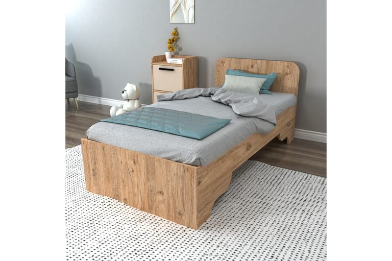 Luses Sengeramme 94,4x194 cm - Brun - Møbler - Senger - Sengeramme & sengestamme