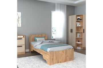 Luses Sengeramme 94,4x194 cm - Brun - Møbler - Senger - Sengeramme & sengestamme