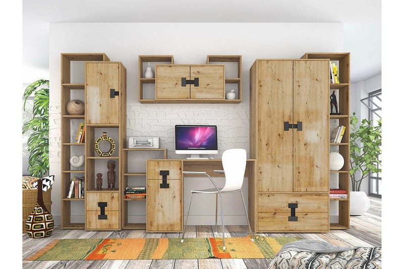 Brown - Møbler - Senger - Møbelsett til soverom