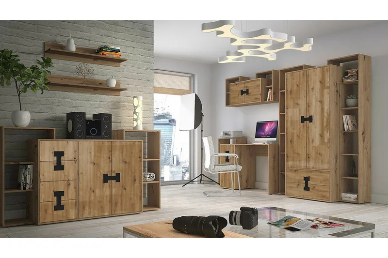 Castlebay Möbelset För Sovrum Brown - Møbler - Senger - Møbelsett til soverom