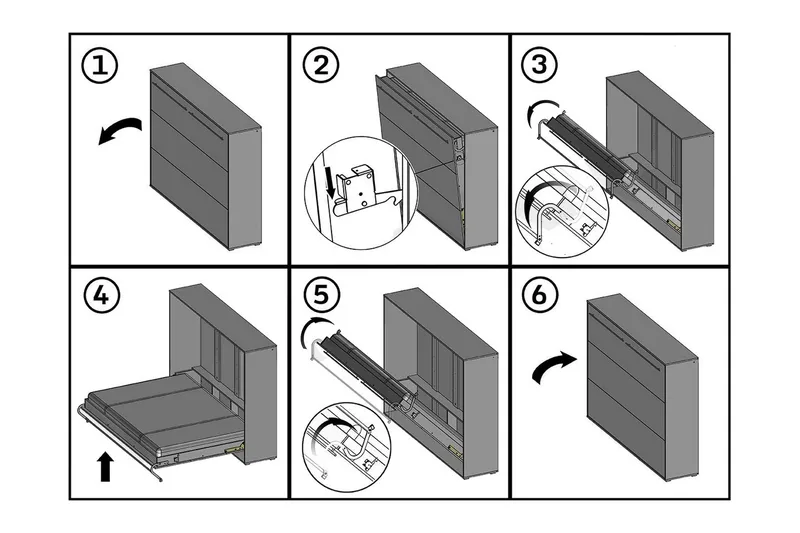 Concept Pro Soveromsett Skapseng - Møbler - Senger - Møbelsett til soverom