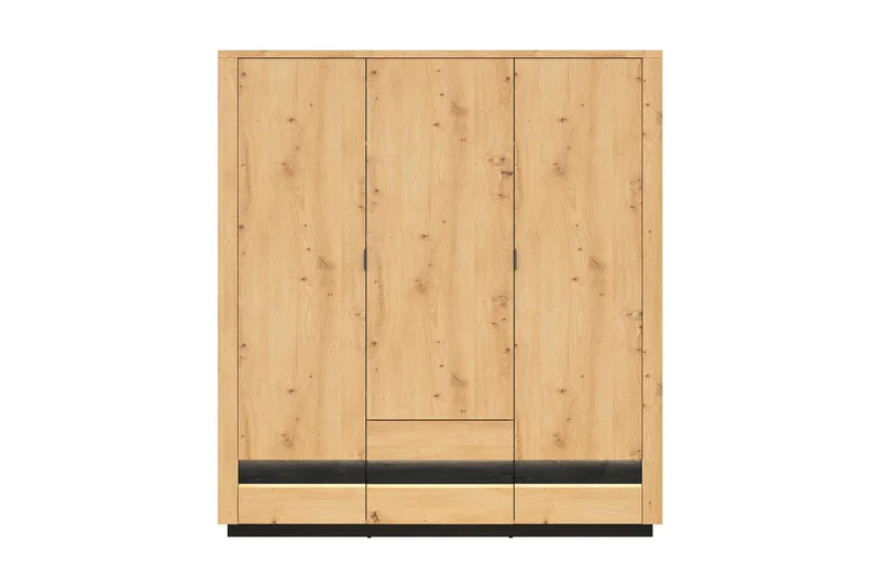 Forja Soveromssett 181x56 cm - Natur/Svart - Møbler - Senger - Møbelsett til soverom