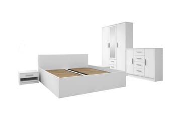 Kintore Møbelsett for soverom - Hvid - Møbler - Senger - Møbelsett til soverom