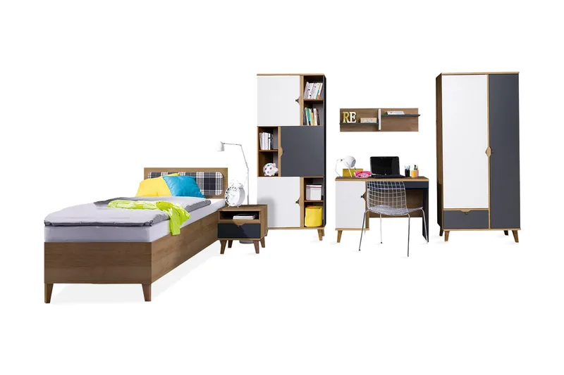 Memone Møbelsett Barn - Flerfarget - Møbler - Senger - Møbelsett til soverom