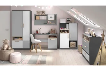 Pok Soveromsett Barn - Møbler - Senger - Møbelsett til soverom